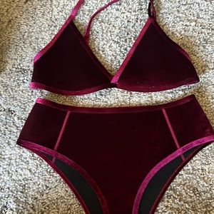 Velvet bikini